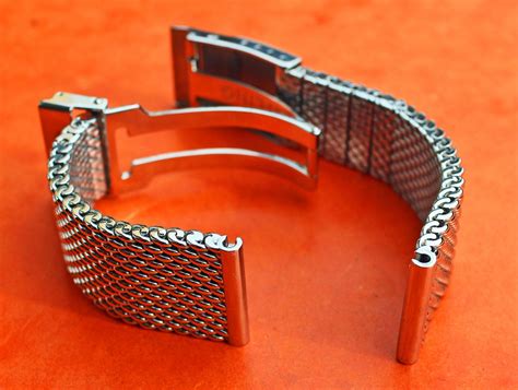 replica breitling mesh bracelet|Breitling superocean mesh bracelet.